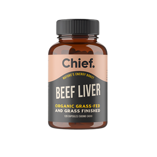 Chief Nutrition Organic Beef Liver | Energy Boost