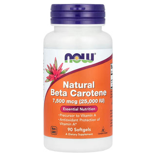 NOW Beta-Carotene Natural 25,000 IU