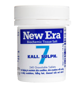 New Era No 7 Kali Sulph Mineral Cell Salt