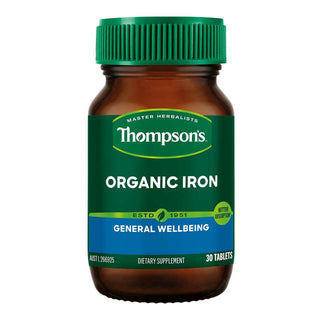 Thompson's Organic Iron 24mg