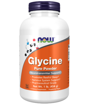 NOW Glycine Pure Powder