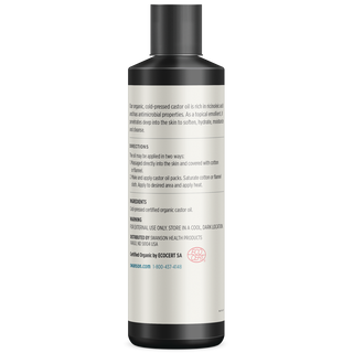 Swanson | Organic Cold Pressed Castor Oil 473ml