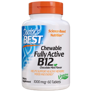 Doctor's Best - Chewable Fully Active B12 1000mcg