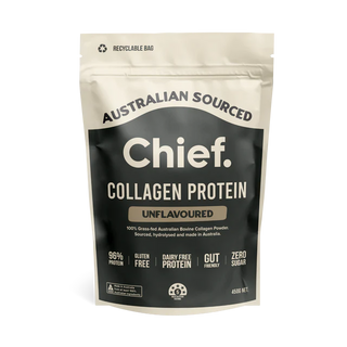 Chief Nutrition Grass-fed Collagen Protein Powder Unflavoured 450g