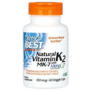 Doctor's Best - Natural Vitamin K2 - MenaQ7