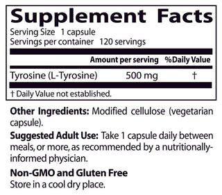 Doctor's Best - L-Tyrosine 500mg