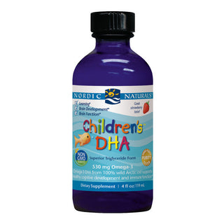 Nordic Naturals Childrens DHA Liquid - Strawberry