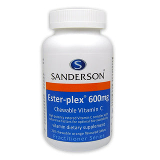  Sanderson Ester-Plex 600mg Chewable Vitamin C