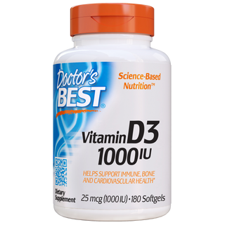 Doctor's Best - Vitamin D3 1000IU