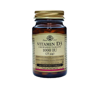 Solgar Vitamin D3 Chewable 1000IU