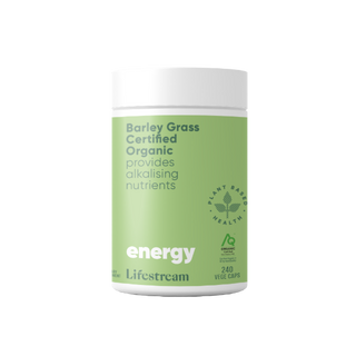 Lifestream Barley Grass Certified Organic - Capsules