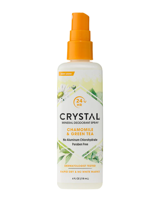 Crystal Essence Body Deodorant - Chamomile & Green Tea