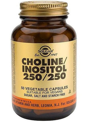 Solgar Choline/Inositol 250/250