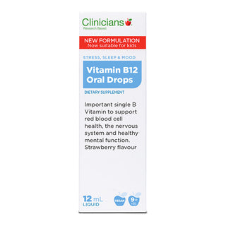 Clinicians Vitamin B12 Oral Drop [SHORT DATED STOCK]