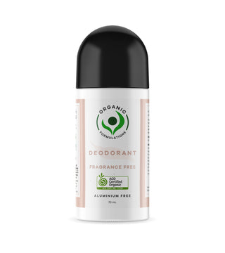 Organic Formulations - Fragrance Free Deodorant