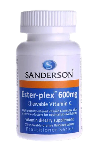 Sanderson | Ester-Plex 600mg Chewable Vitamin C