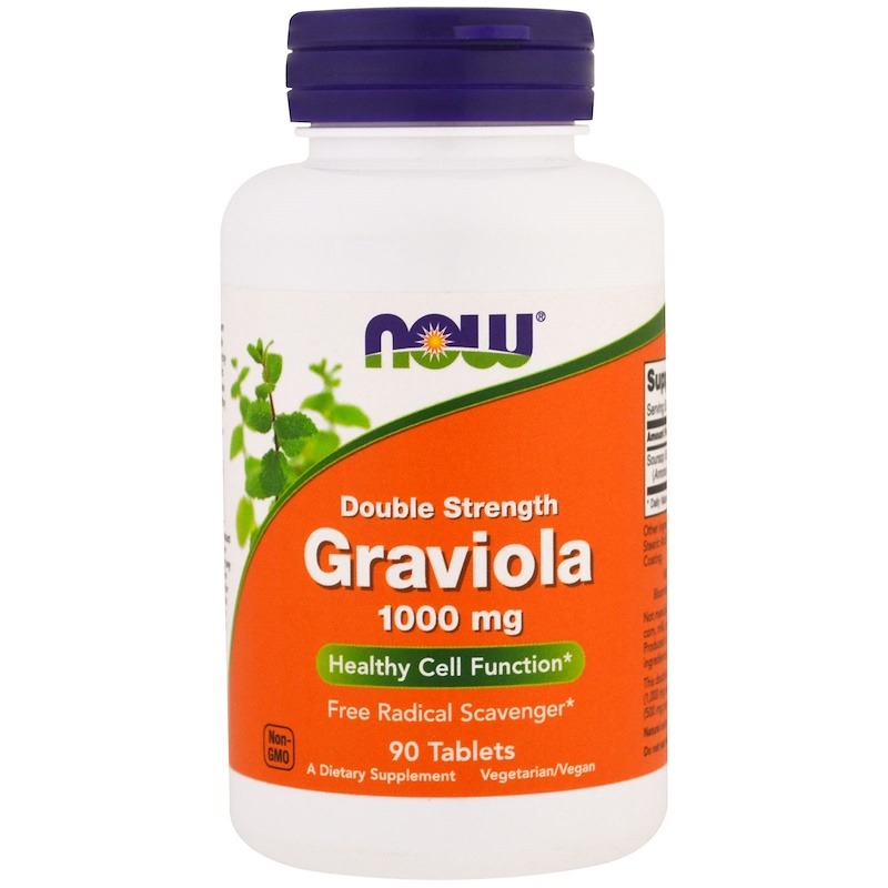 NOW Graviola Double Strength 1000mg