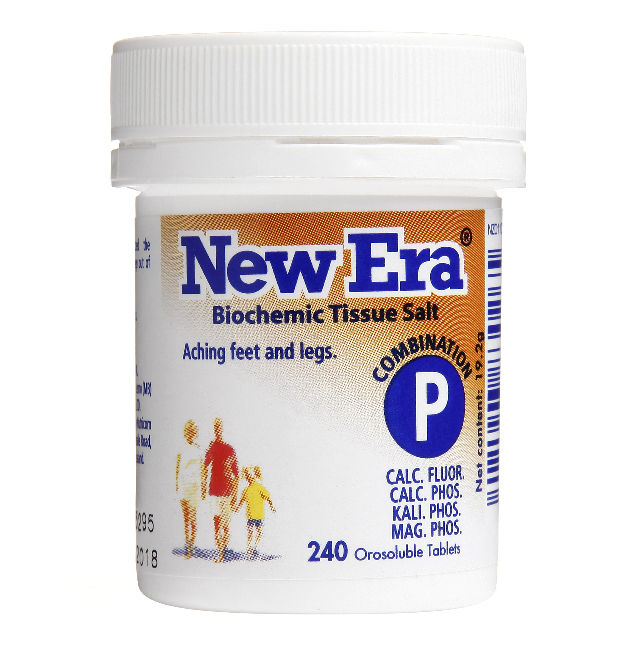 New Era Combination P Mineral Cell Salts 