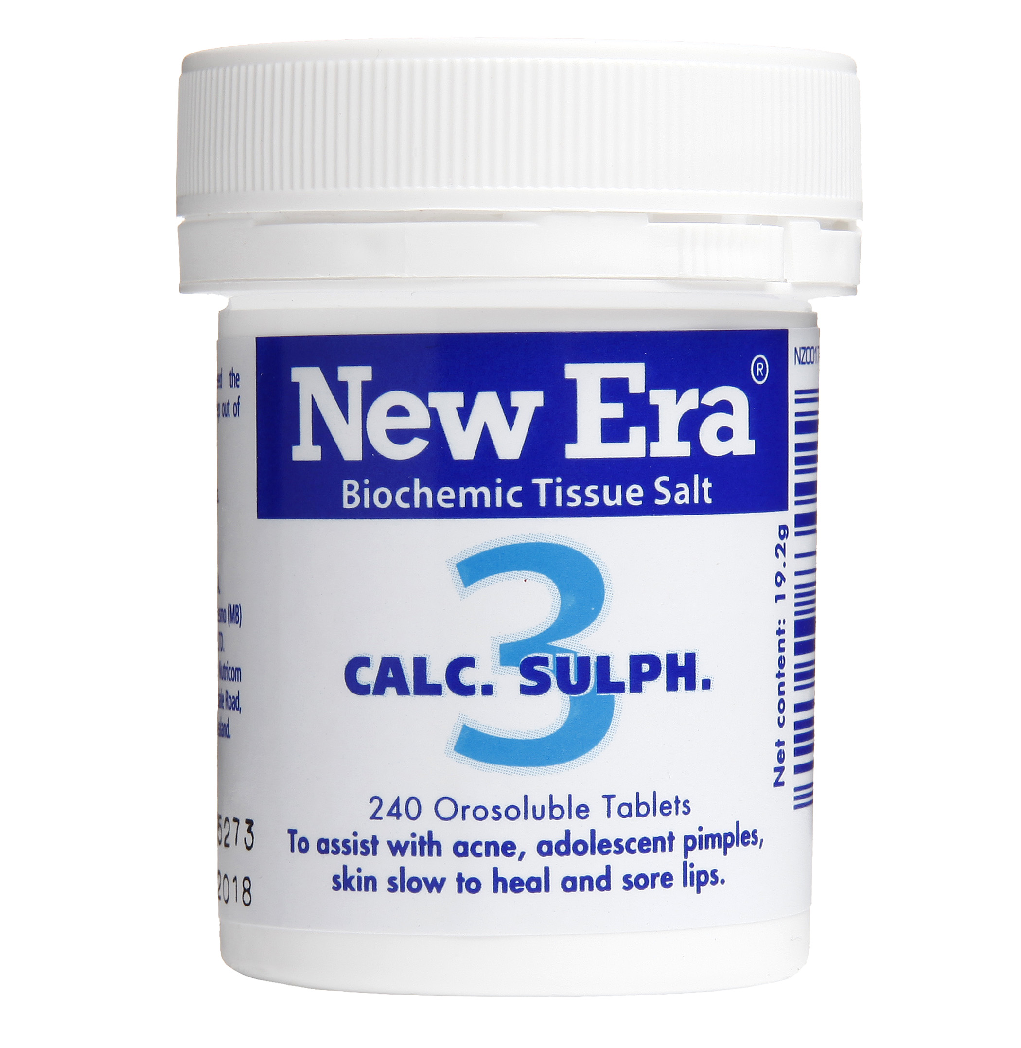 New Era No 3 Calc.Sulph Mineral Cell Salt