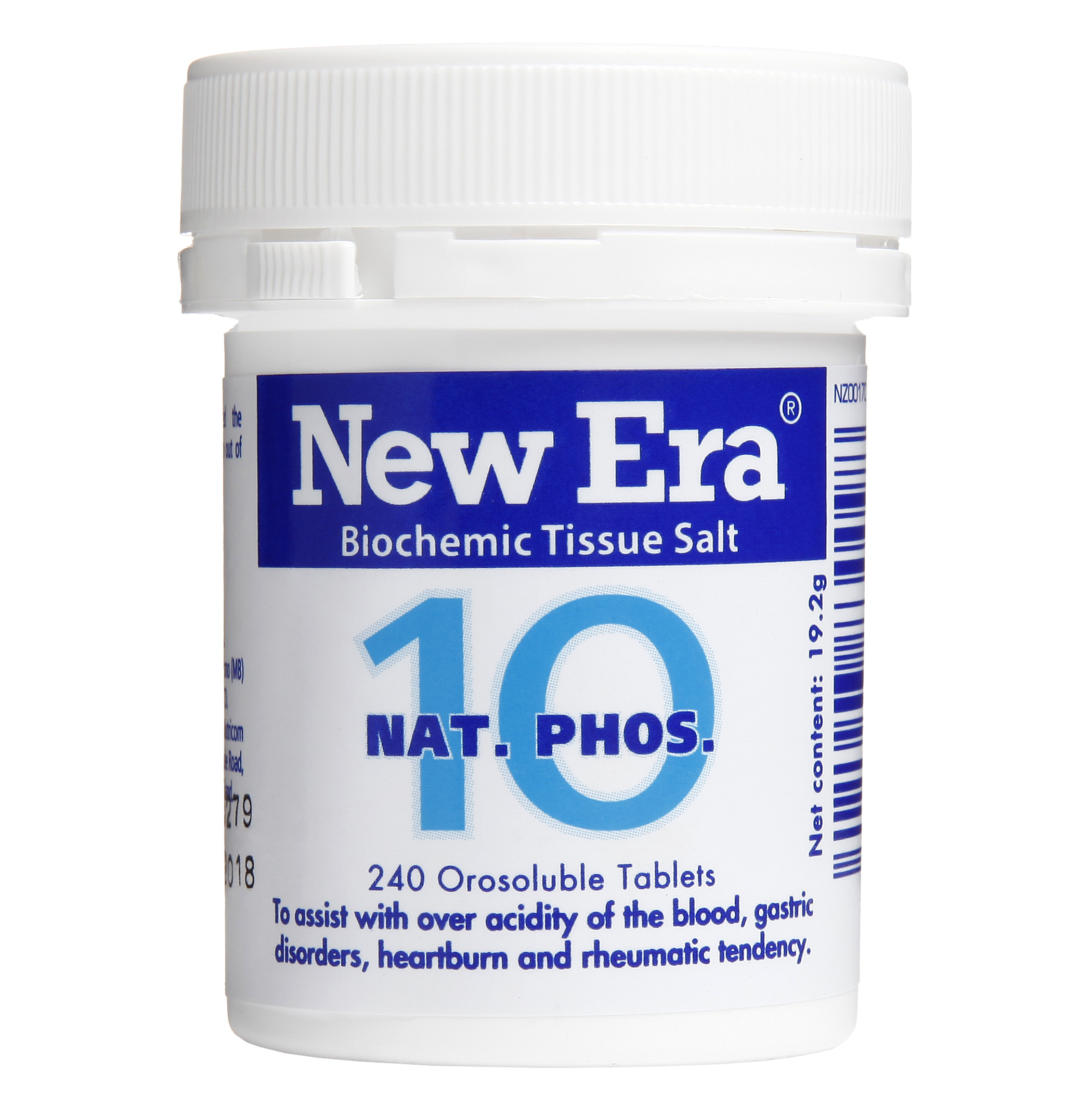 New Era No 10 Nat Phos Mineral Cell Salt
