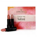 Living Nature Colour Me Natural Lipstick Pack