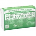 Dr Bronner's Magic Bar Soap - All-One Hemp Pure Castile Soap - Green Tea