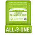 Dr Bronners Organic Lip Balm lemon Lime