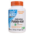 Doctor's Best - Fully Active Folate with Quatrefolic 400mcg 