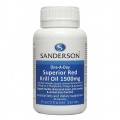 Sanderson Superior Red Krill Oil 1500mg