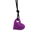 [CLEARANCE] Jellystone Junior Heart Pendant - Purple Grape