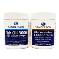 Sanderson Fish Oil 3000 + Glucosamine Chondroitin Combo