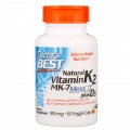 Doctor's Best - Vitamin K2 with MenaQ7 180mcg Plus D3