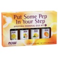NOW "Put Some Pep in Your Step" Essential Oils Kit